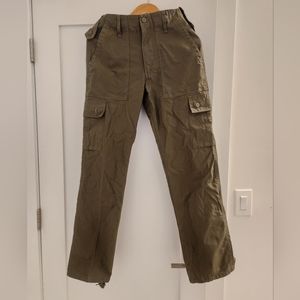 Urban outfitters urban renewal green vintage cargo pants